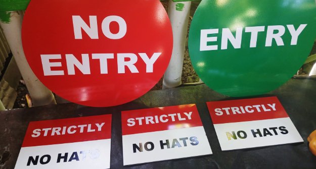 Aluminum Safety Signs