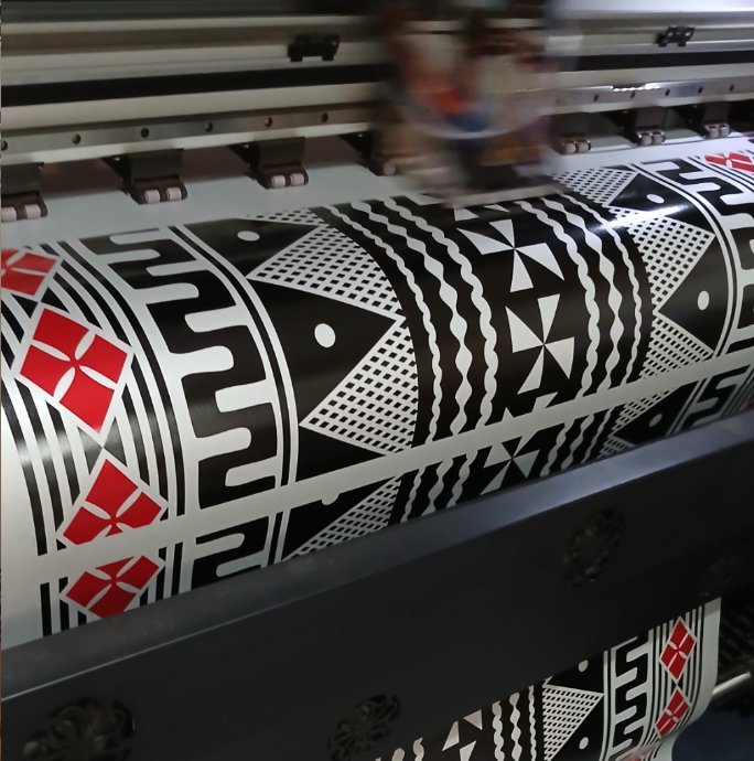Kesakesa Printed Frosted Vinyl